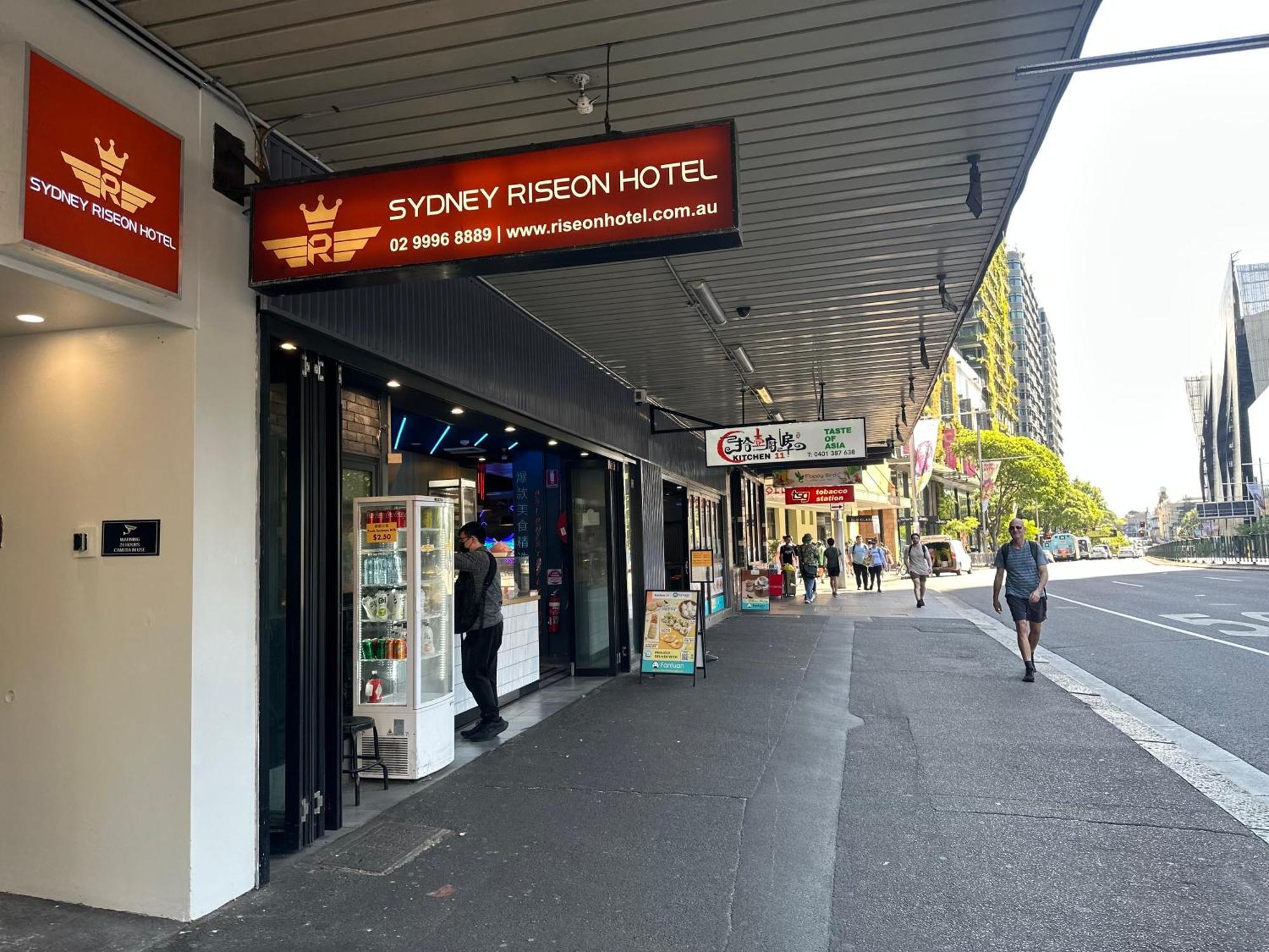 Sydney Riseon Hotel Exterior foto